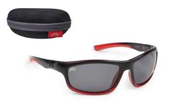OKULARY POLARYZACYJNE FOX RAGE BLACK AND RED WRAP