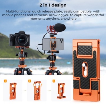 Карбоновый фотоштатив K&F с шаровой головкой 28 мм (KF09.093v2)