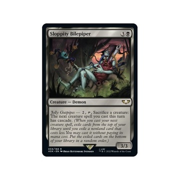 MTG Sloppity Bilepiper (Редкий)