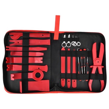 21 шт., стерео дверной зажим, инструмент для удаления обшивки панели, крепежный зажим, отвертка