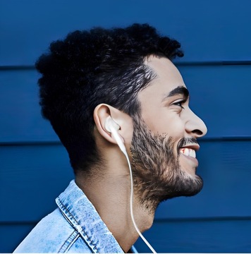 Проводные наушники-вкладыши Apple Lightning с микрофоном, белые