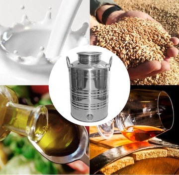 Баррель -диспенсер для полос Barrel Antałek из нержавеющей стали с 12 л.