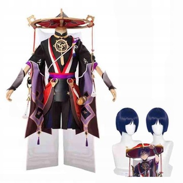 Genshin Impact Scaramouche Cosplay Kostium