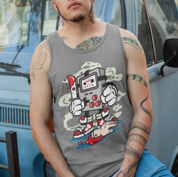 МАЙКА С АНИМАЦИЕЙ ГЕЙМЕРОВ-УБИЙЦ