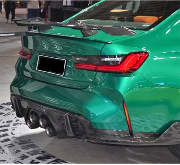 Ребра диффузора DRY CARBON BMW G80 M3 2021 UP