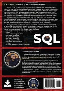Смигельски, Анджей SQL T-SQL: конкретные решения, проектирование баз данных, автоматизация