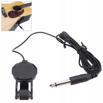 ClipOn Pickup mikrofon Piezo skrzypce gitara