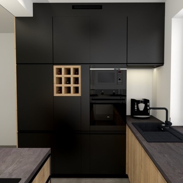 Дизайн кухни + чертежи для плотника