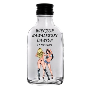 BUTELECZKI NA WIECZÓR KAWALERSKI PAMIĄTKA PREZENT 100ml
