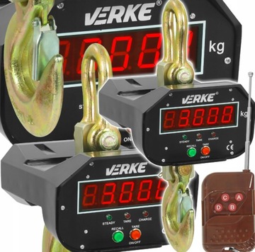 WAGA HAKOWA ELEKTRONICZNA WISZĄCA MAGAZYNOWA 3T
