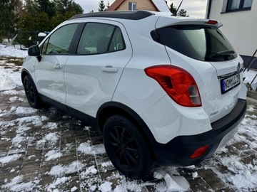 Opel Mokka I SUV 1.6 Ecotec 115KM 2016 Opel Mokka Opel Mokka 1.6 16V 2016r Biala Stan BDB Sprowadzona 1.6 Benzyna, zdjęcie 3