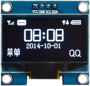 Wyświetlacz OLED 1,3 Arduino I2C SH1106 Biały
