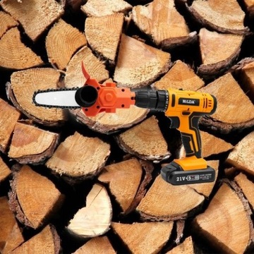 НАСАДКА ЦЕПНОЙ ПИЛЫ ДЛЯ ДРЕЛ И ОТВЕРТОК