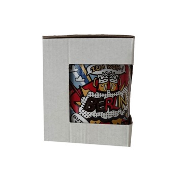 Коробка с окошком для стаканчиков 330 мл КАРТОН.