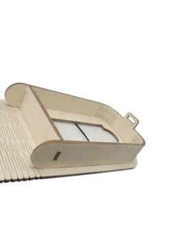 Деревянная коробочка для USB-накопителя PenDrive + гравировка