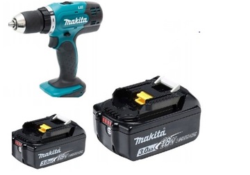 Wkrętarka Makita DDF453 + 2 x Akumulator18 V 3 Ah
