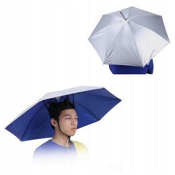 z-PARASOLKA PARASOL NA GŁOWĘ PRZECIW DESZCZOWY