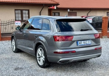 Audi Q7 II (4M) SUV 3.0 TDI 218KM 2017 Audi Q7 3.0 TDI Sline Quattro NAvi PDC Skory czarna podsufitka Climatronic, zdjęcie 37