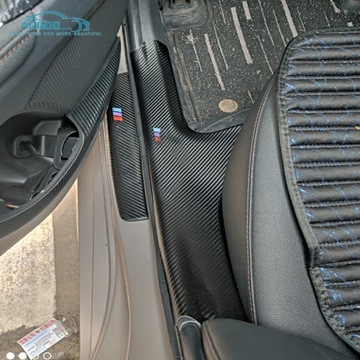 DVEŘE VOZIDLA 8 KUSU NÁLEPKA KOŽENÝ DO CAMRY