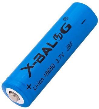 X-BALOG BATERIA AKUMULATOR OGNIWO LI-ION 18650 3,7V A022 LATARI URZĄDZENIA