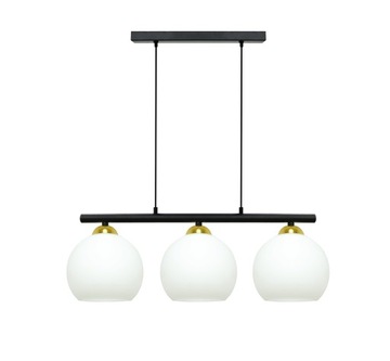 LAMPA SUFITOWA ŻYRANDOL NAD STÓŁ KRETA GOLD 580LED