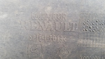 DACIA DOKKER БАМПЕР ПЕРЕДНИЙ 15 шт.