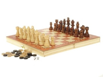 SZACHY DREWNIANE MAGNETYCZNE, ADAR