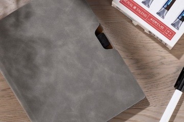 Блокнот А5 из экокожи 80 листов Lines Notebook