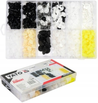 НАБОР АВТОМОБИЛЬНЫХ ЗАЖИМОВ YATO PEUGEOT 345 шт.