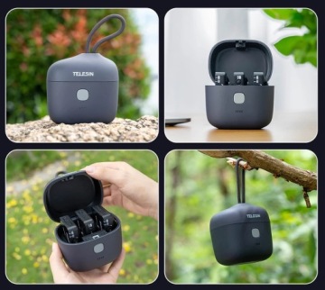 Зарядное устройство Telesin PowerBank для 3 микрофонов Rode Wireless Go/Go II