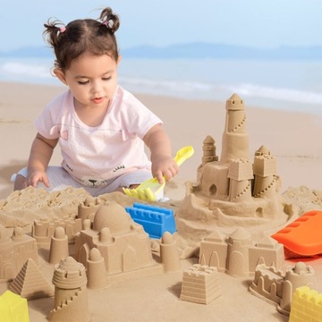 Кинетический песок SANDBOX набор кинетического песка XL MOLDS для детей 5кг