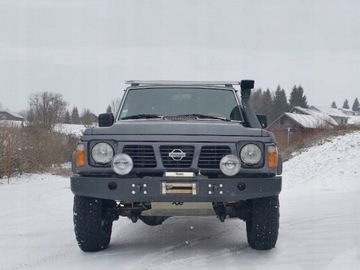 NÁRAZNÍK OCELOVÝ PŘEDNÍ NISSAN PATROL Y60