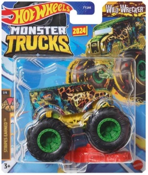 WILD WRECKER autko HOT WHEELS MONSTER TRUCKS