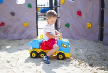 WADER BIG RIDER TRUCK DUMP TRUCK PUSH 6614