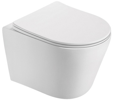 MEXEN STELAŻ WC MISKA RICO MAT RIMLESS PRZYCISK