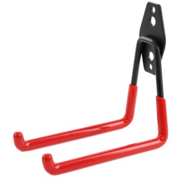 Настенный крючок, прямой, 19 см, инструменты, гаражное садовое оборудование, 25 кг, лопата для лестницы