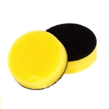 NAT Gąbka Polerska ŻÓŁTA ŚREDNIO TWARDA 33mm pad polerski