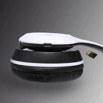 БЕСПРОВОДНЫЕ НАКЛОННЫЕ НАУШНИКИ P47 BLUETOOTH MP3