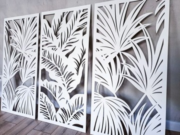 3D АЖУРНЫЕ ПАНЕЛИ, ОТДЕЛКА НА СТЕНЫ, ПАЛЬМЫ, МОНСТЕРЫ
