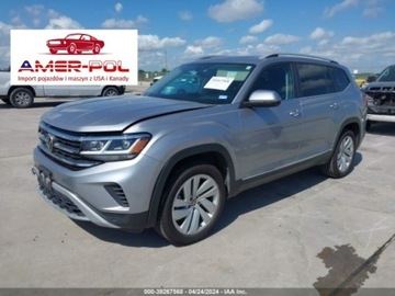 Volkswagen 2021 Volkswagen Atlas 2021r., 3.6L 3.6 Benzyna 276KM