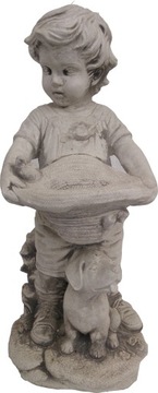 CHŁOPIEC Z KAPELUSZEM beton POIDEŁKO (F32)ALA-SHOP