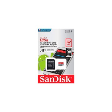 Карта Micro SD Ultra 32 ГБ SD-адаптер