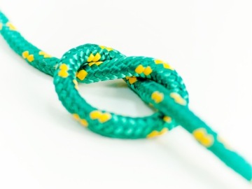 POLYPROPYLENE ROPE PLATED SINGING DURABLE 14mm GREEN 50m