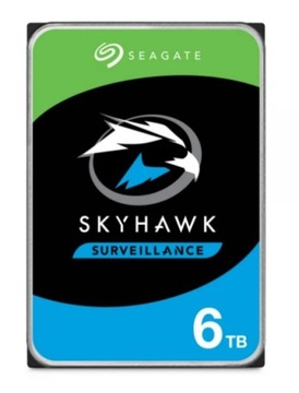 Dysk do monitoringu Seagate SKYHAWK ST6000VX001 6TB SATA