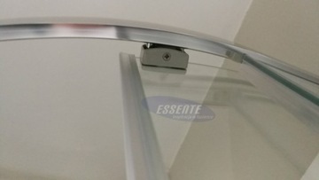 ДУШЕВАЯ КАБИНА С ПОЛУКРУГЛЫМ ДУШЕВЫМ ПОДДОНОМ 90х90