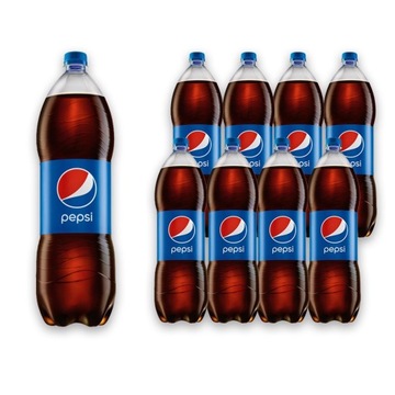 Pepsi Napój gazowany 2 l x 8 sztuk