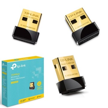 Karta sieciowa wifi NANO TP-LINK WN725N N150 Nano USB 2.0 Minimalistyczna