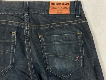 Hilfiger Denim Spodnie Męskie Logo Unikat Klasyk W30 L34