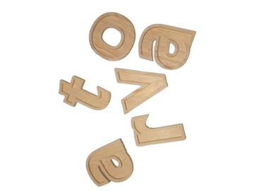 деревянные объемные буквы высотой 40 см.