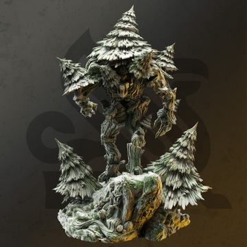 ОТЛИЧНАЯ фигурка Garamoud Forest Monster 12k + база для ролевой игры DND D&D с 3D-печатью